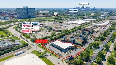 807 Kinnear Rd, Columbus, OH - Aerial map view - Image1