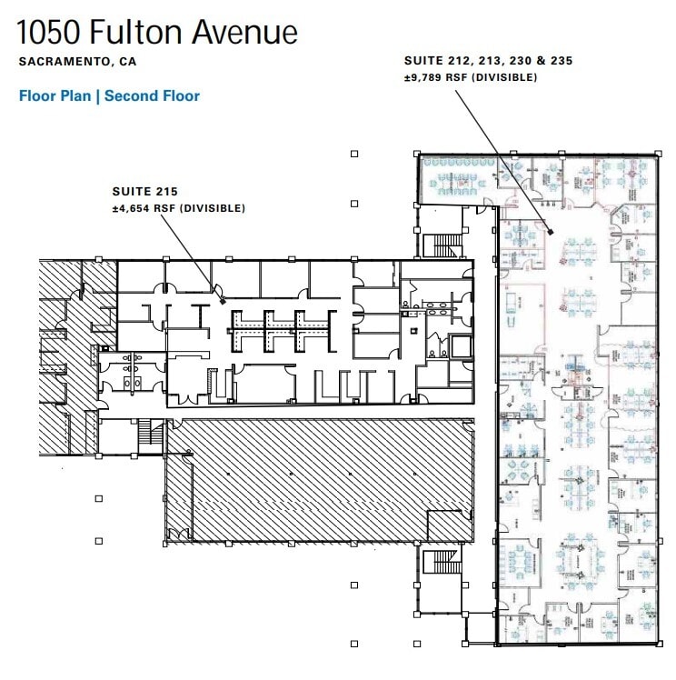 1050 Fulton Ave, Sacramento, CA for lease Floor Plan- Image 1 of 1