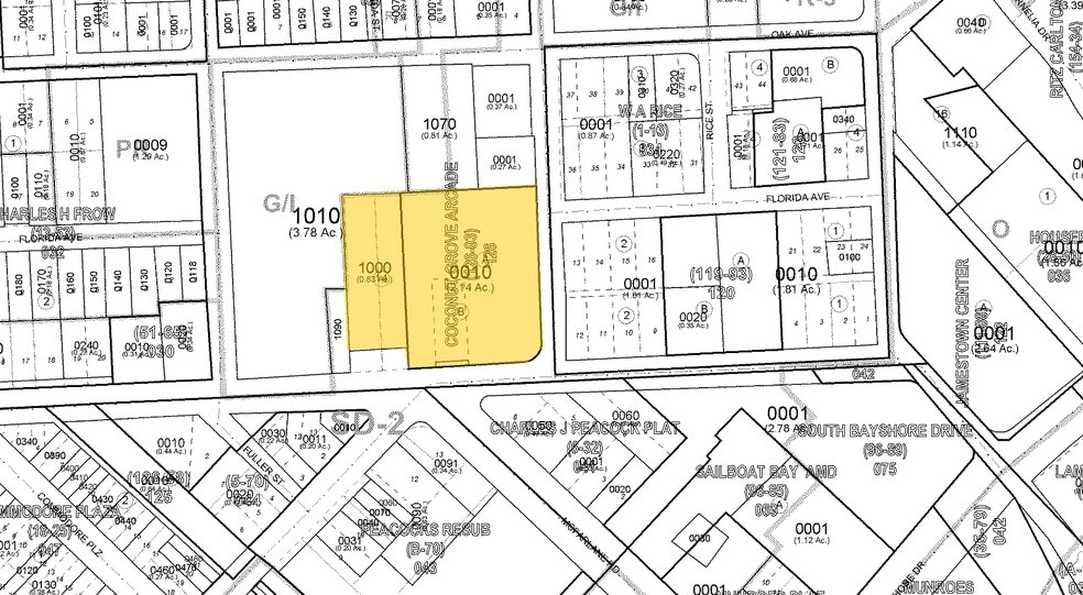 3015 Grand Ave, Coconut Grove, FL for lease - Plat Map - Image 2 of 5