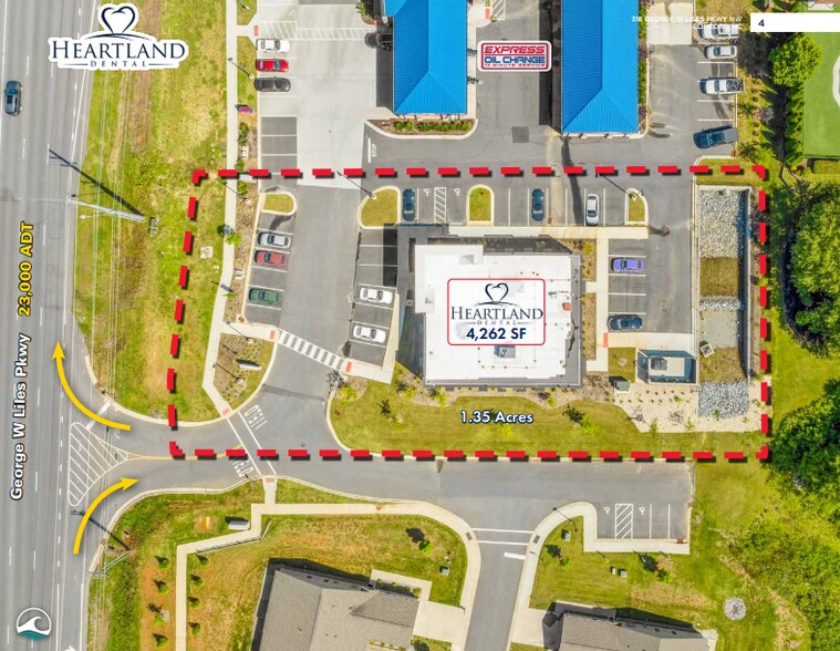 316 George W Liles Pky NW, Concord, NC à vendre - Photo du bâtiment - Image 2 de 4