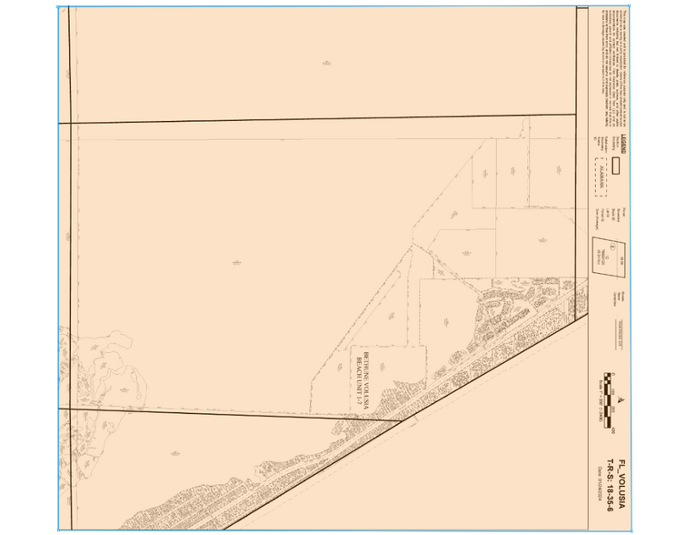 3512 S Atlantic Ave, New Smyrna Beach, FL for lease - Plat Map - Image 1 of 1