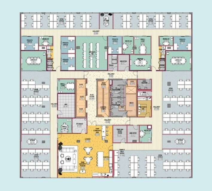 1045 Howe St, Vancouver, BC for lease Floor Plan- Image 1 of 1