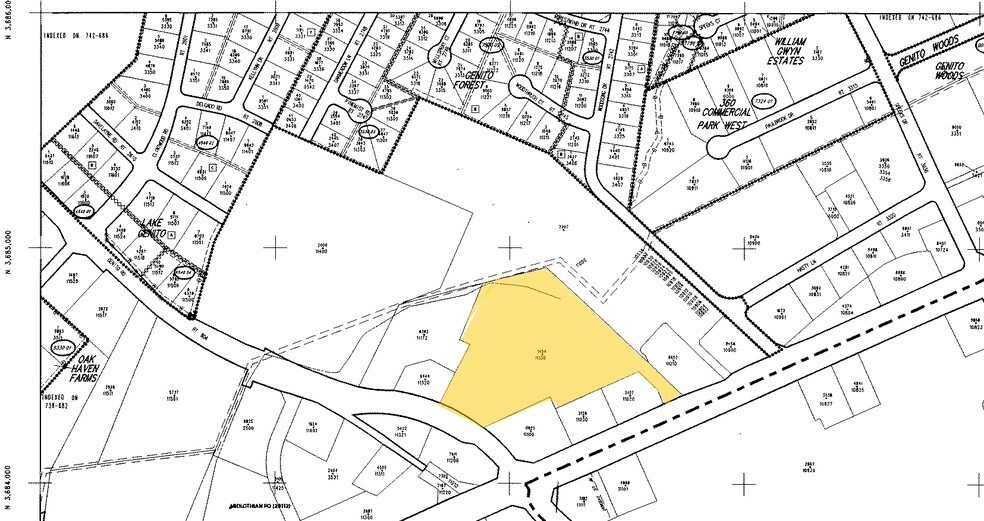 11120-11170 Hull Street Rd, Midlothian, VA à louer - Plan cadastral - Image 2 de 4