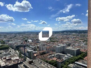 Lyon, RHO - Aérien  Vue de la carte
