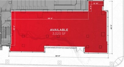 3100 South St NW, Washington, DC for lease Floor Plan- Image 1 of 1