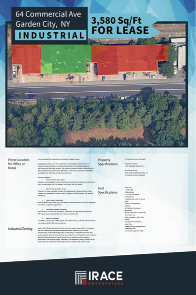 61-65 Commercial Ave, Garden City, NY à louer - Aérien - Image 2 de 3