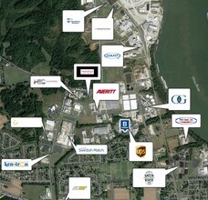 2800 Warehouse Rd, Owensboro, KY - Aerial map view