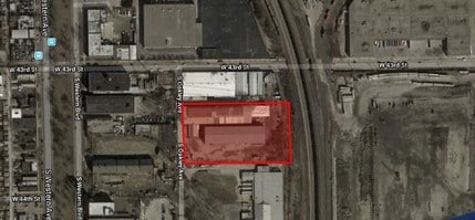 4343 S Oakley Ave, Chicago, IL - AERIAL  map view
