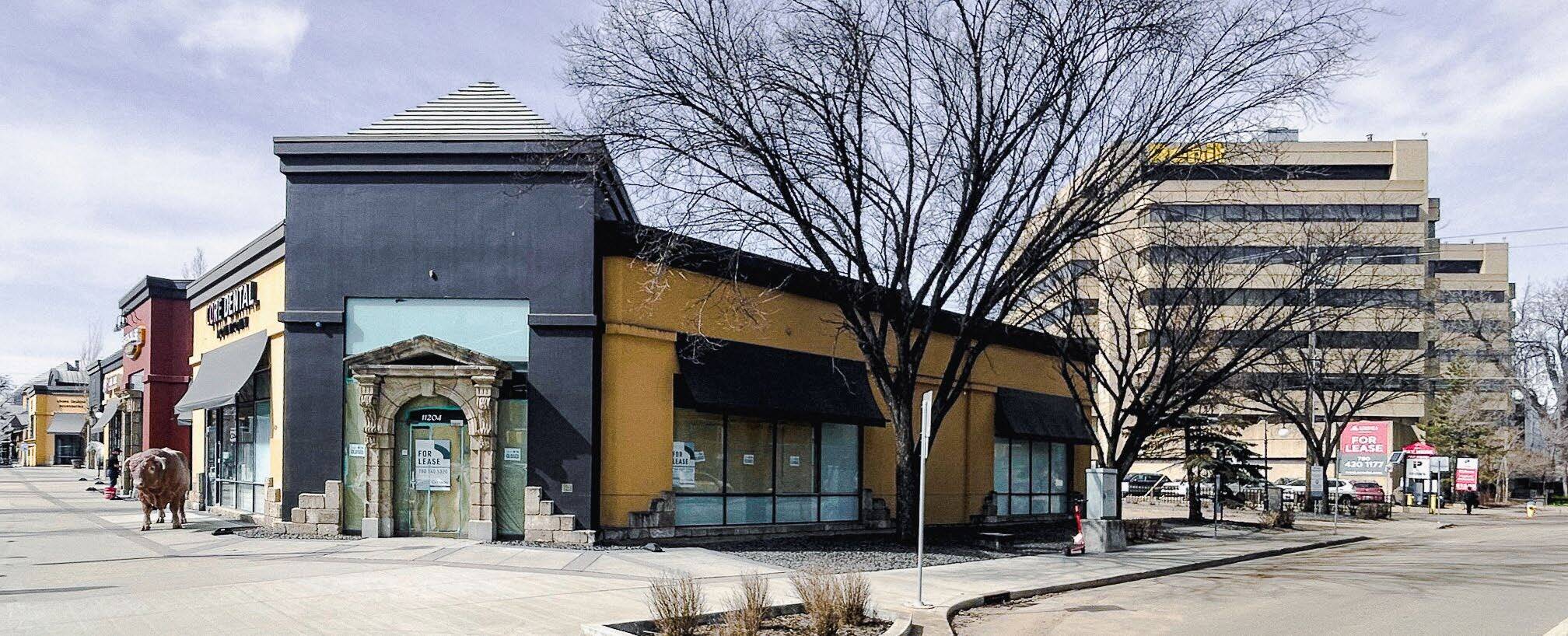 11204-11214 Jasper Av NW, Edmonton, AB for lease Building Photo- Image 1 of 7