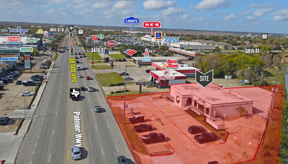 3310 Palmer Hwy, Texas City, TX for lease - Building Photo - Image 3 of 4