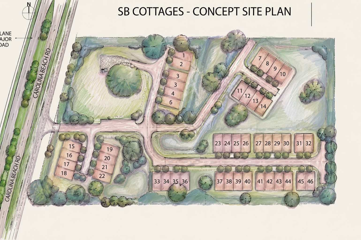 7645 Carolina Beach Rd, Wilmington, NC for sale Site Plan- Image 1 of 7