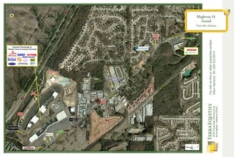 1820 Gadsden Hwy, Birmingham, AL - Aerial  map view
