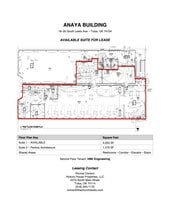 16-20 S Lewis Ave, Tulsa, OK for lease Site Plan- Image 1 of 1