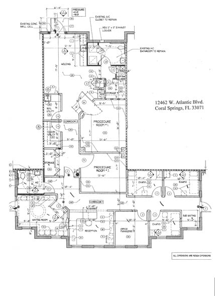 12460-12468 W Atlantic Blvd, Coral Springs, FL for lease - Floor Plan - Image 3 of 19