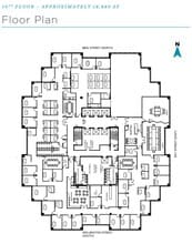 121 King St W, Toronto, ON à louer Plan d’étage- Image 1 de 1