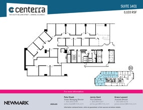 1873 S Bellaire St, Denver, CO à louer Plan d’étage- Image 1 de 2