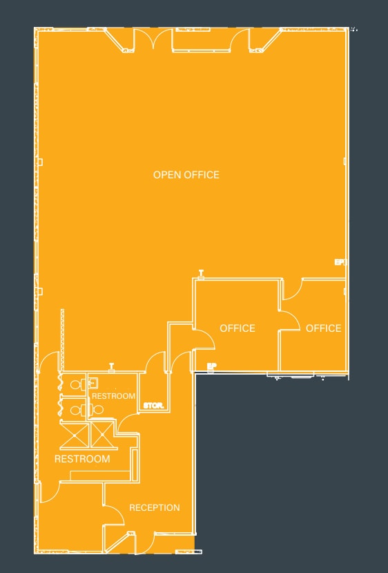 9520 Padgett St, San Diego, CA à louer Plan d’étage- Image 1 de 1