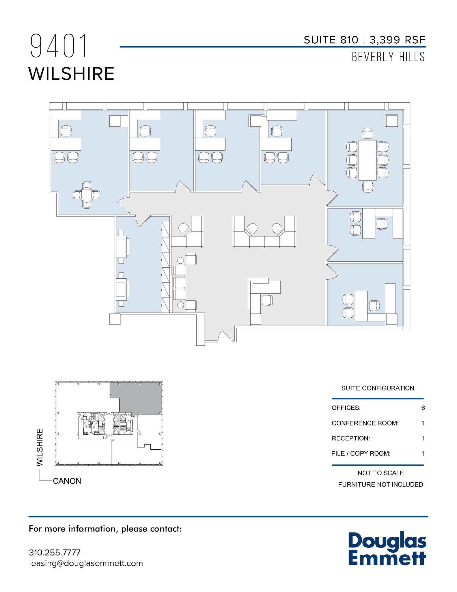 9401 Wilshire Blvd, Beverly Hills, CA for lease Floor Plan- Image 1 of 1