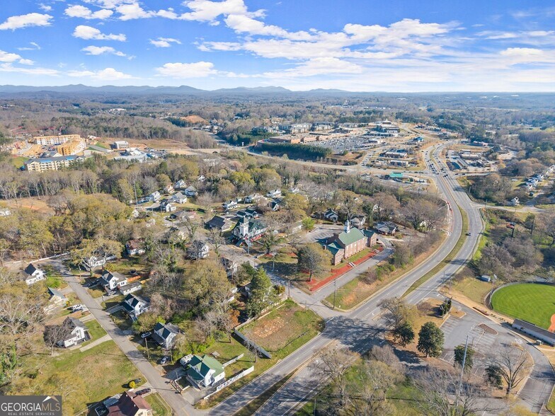 1 Spring St, Gainesville, GA à vendre - Aérien - Image 2 de 7