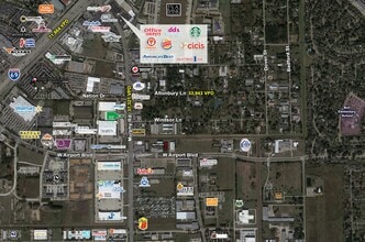 12220 Murphy Rd, Stafford, TX - AERIAL  map view