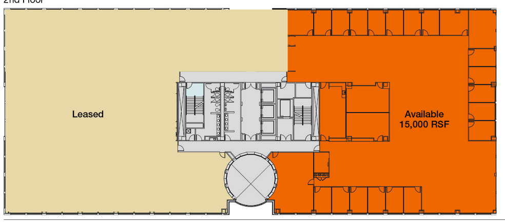 1333 Burr Ridge Pky, Burr Ridge, IL for lease - Floor Plan - Image 3 of 7