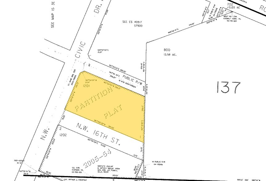 1700 NW Civic Dr, Gresham, OR for lease - Plat Map - Image 3 of 3
