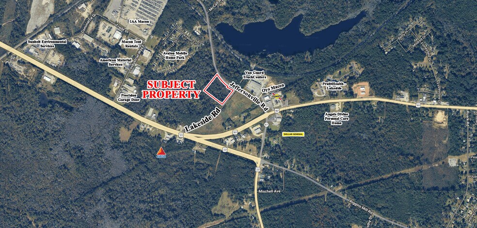 4290 Lakeside Rd, Macon, GA à vendre - Photo du bâtiment - Image 2 de 6