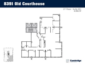 8391 Old Courthouse Rd, Vienna, VA for lease Floor Plan- Image 1 of 1