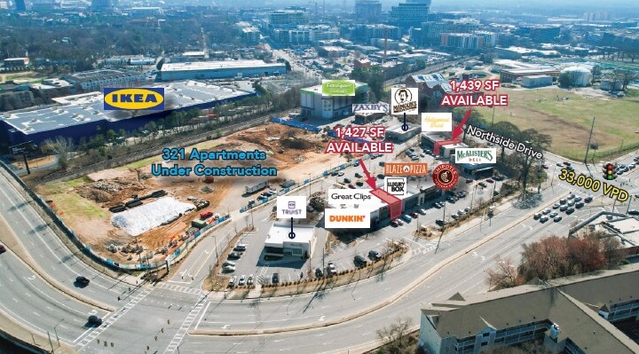 1299 Northside Dr NW, Atlanta, GA for lease Building Photo- Image 1 of 7