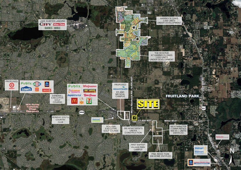 NEC CR 466 A & Micro Racetrack Rd, Fruitland Park, FL for lease - Building Photo - Image 2 of 3