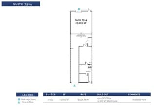 7492-7522 Reindeer Trl, San Antonio, TX à louer Plan d’étage- Image 1 de 1