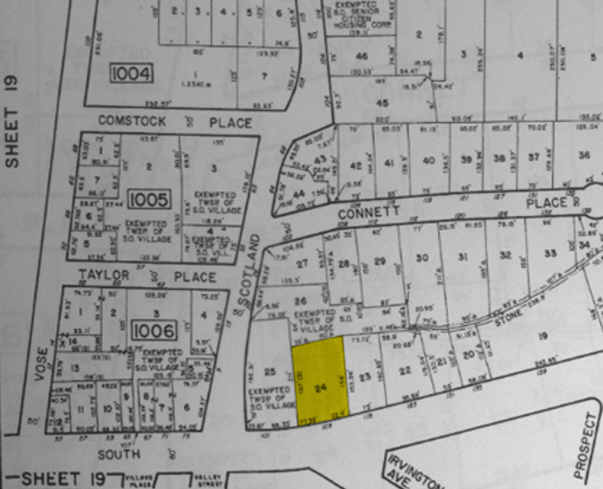 109-113 S Orange Ave, South Orange, NJ à louer - Plan cadastral - Image 3 de 3