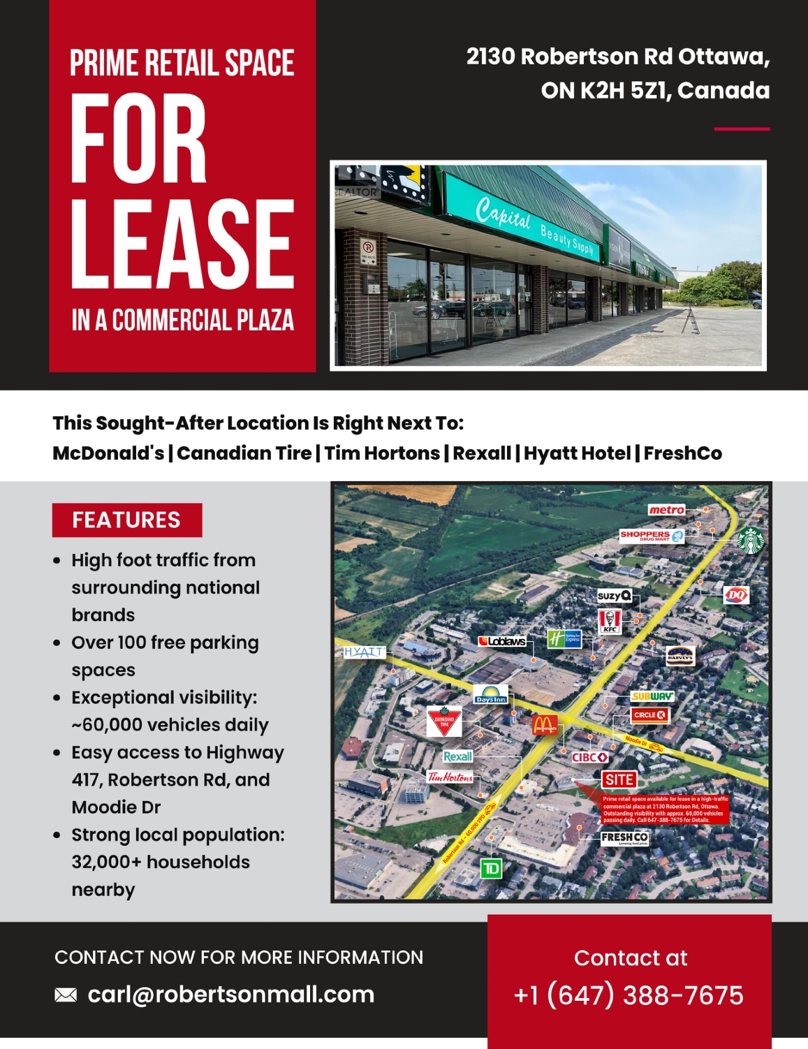 2130 Robertson Rd, Ottawa, ON à louer Autre- Image 1 de 2