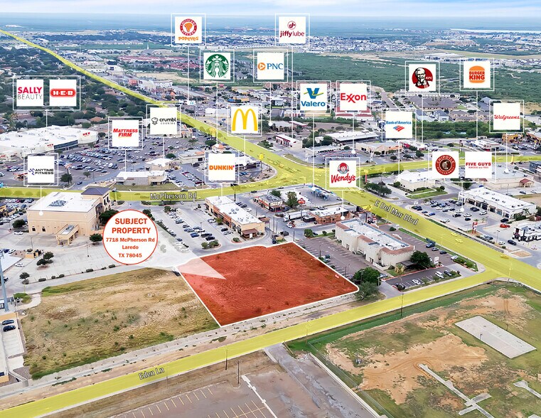 7718 McPherson Rd, Laredo, TX à vendre - Photo du bâtiment - Image 1 de 21