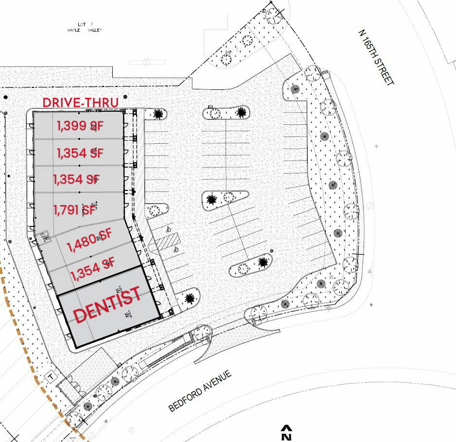 16510 Bedford Ave, Omaha, NE à louer Plan de site- Image 1 de 1