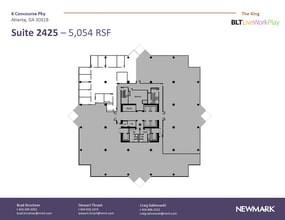 6 Concourse Pky NE, Atlanta, GA for lease Floor Plan- Image 1 of 1