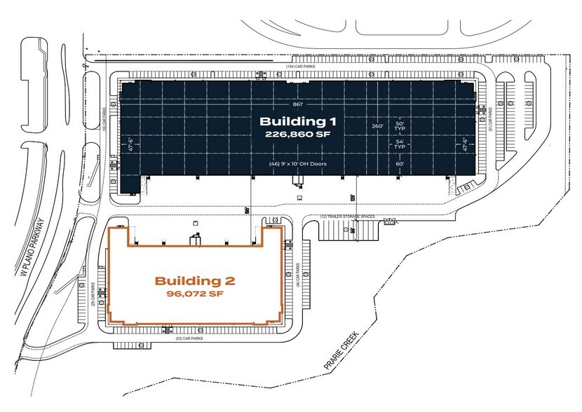 2700 W Plano Pky, Plano, TX à louer - Plan de site - Image 2 de 4