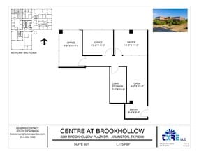 2261 Brookhollow Plaza Dr, Arlington, TX for lease Floor Plan- Image 1 of 1