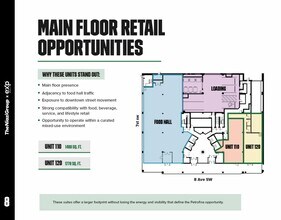 736 8 Av SW, Calgary, AB for lease Floor Plan- Image 1 of 1