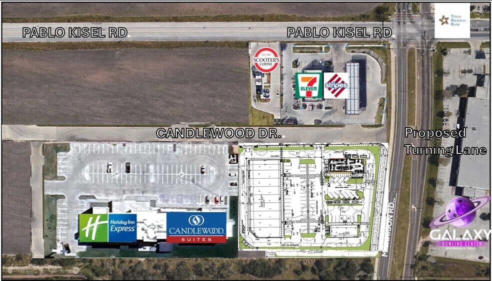 4004 Candlewood Dr, Brownsville, TX à louer - Plan de site - Image 2 de 2