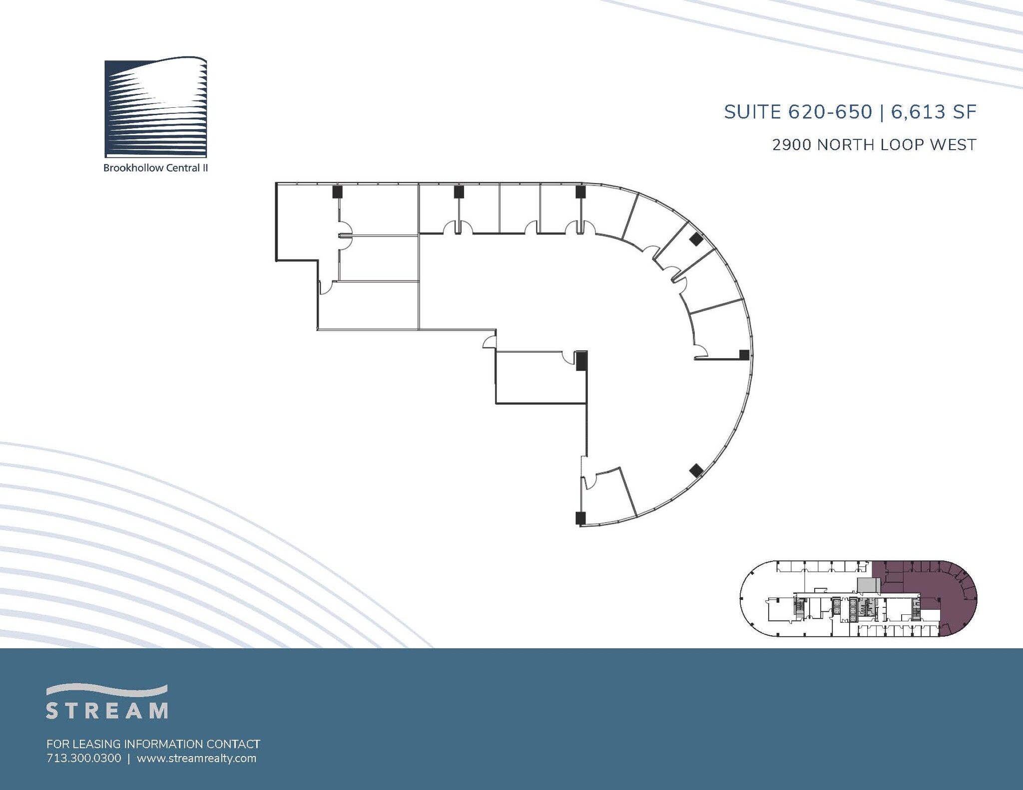 2900 N Loop Fwy W, Houston, TX à louer Plan d  tage- Image 1 de 1