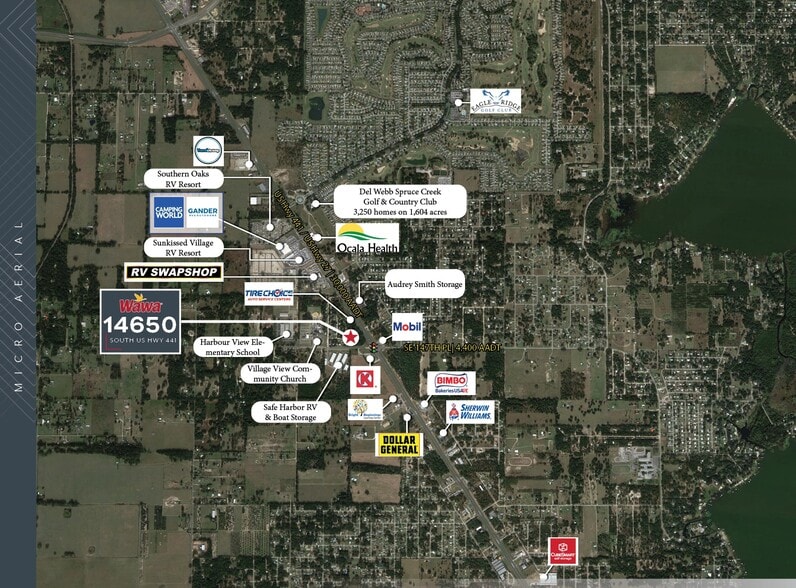 14650 S US Highway 441, Summerfield, FL for sale - Aerial - Image 3 of 9
