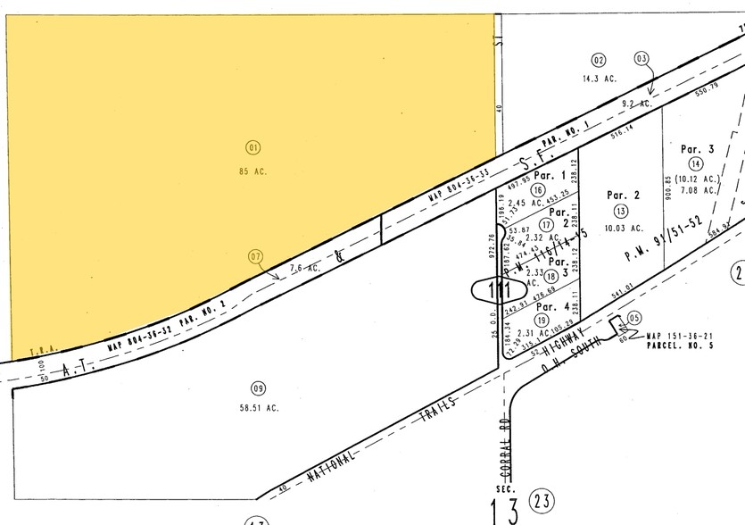 Lords Rd, Helendale, CA à vendre - Plan cadastral - Image 1 de 1