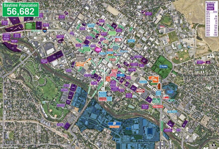 111 Broadway Ave, Boise, ID à louer - Photo du bâtiment - Image 2 de 3