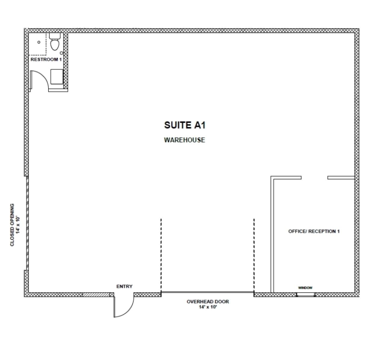 2463-2517 S Riverside Dr, Fort Worth, TX à vendre Plan d’étage- Image 1 de 1