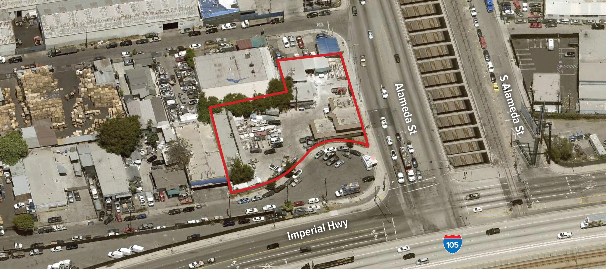 11507 S Alameda St, Los Angeles, CA à vendre Photo du bâtiment- Image 1 de 2