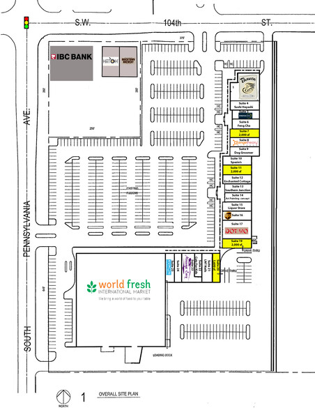 10600-10700 S Pennsylvania St, Oklahoma City, OK à louer - Plan de site - Image 3 de 18