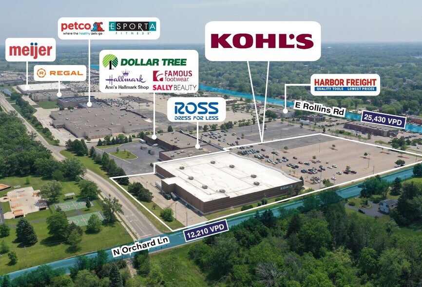 230 E Rollins Rd, Round Lake Beach, IL à vendre - Photo du bâtiment - Image 3 de 4