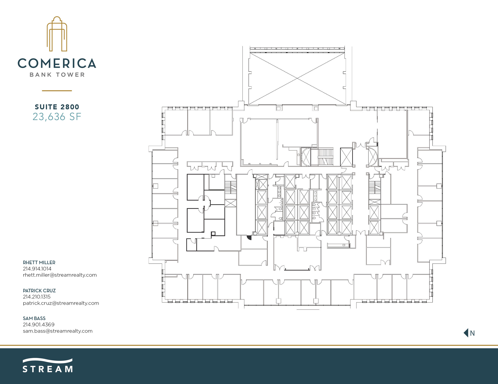 1717 Main St, Dallas, TX for lease Floor Plan- Image 1 of 1