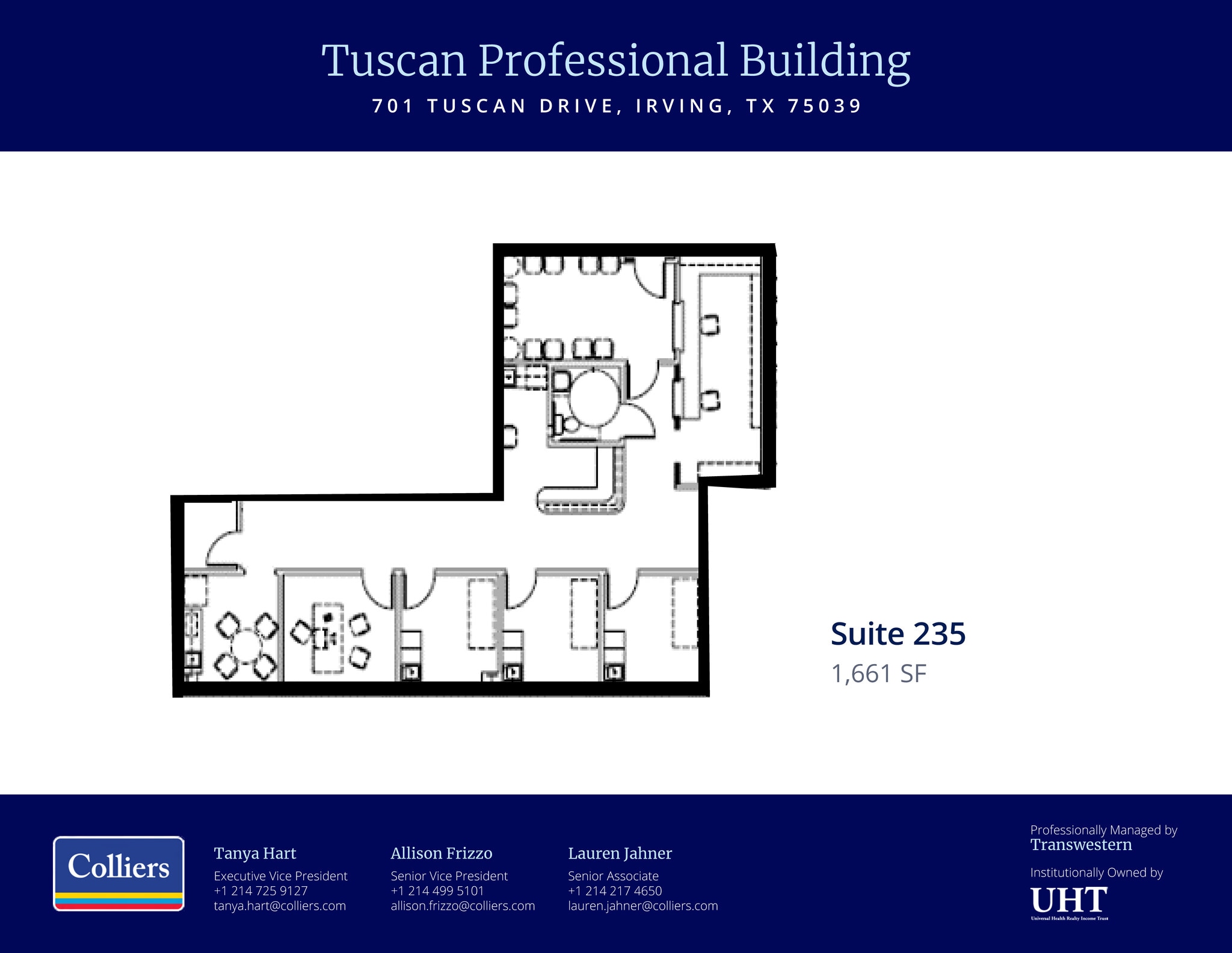 701 Tuscan Dr, Irving, TX for lease Floor Plan- Image 1 of 1